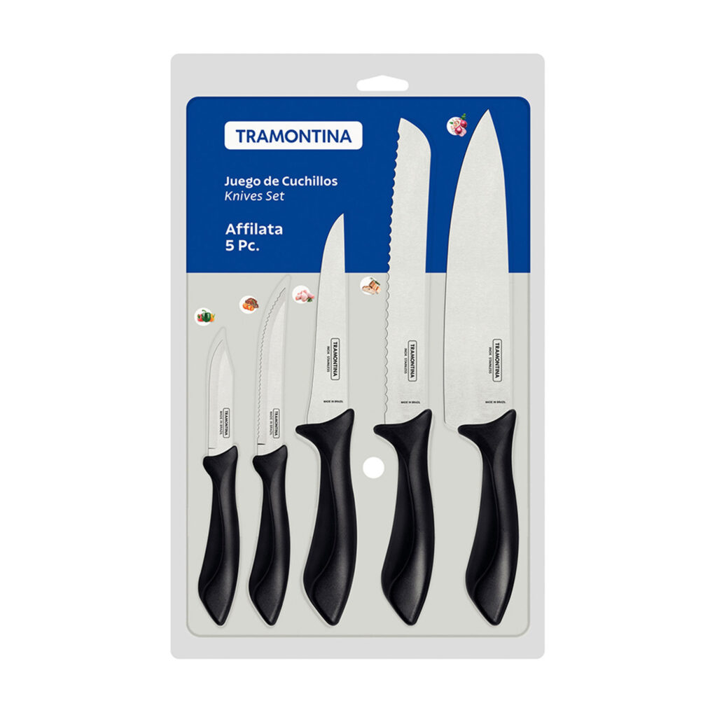 TRAMONTINA AFFILATA 5PCS KNIVES SET- 23699/958