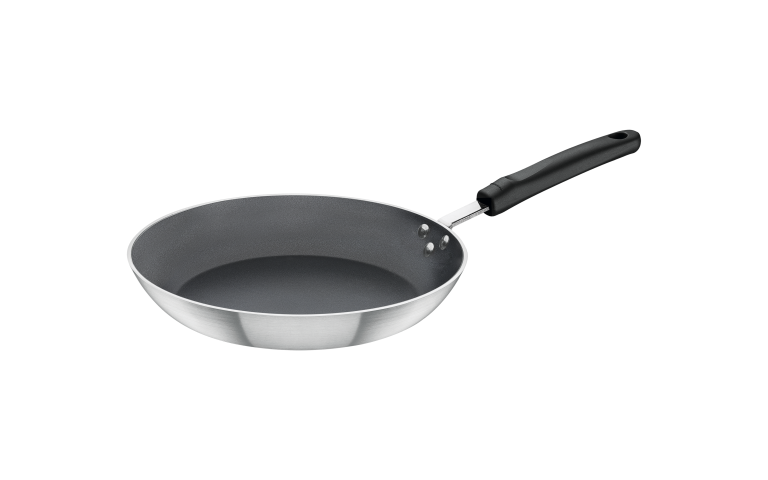 Tramontina Professional Aluminum Frying Pan with Interior Starflon Premium Nonstick Coating and Brushed Exterior Finish, 24 cm, 1.3 L