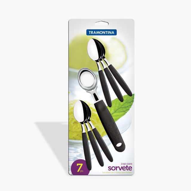 TRAMONTINA ICE CREAM SET IPANEMA PIE SET 7pcs