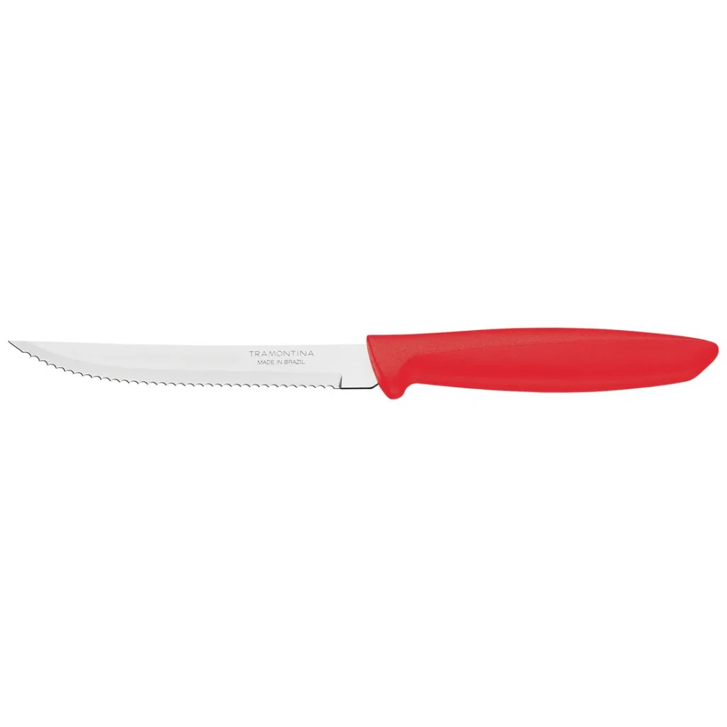 STEAK/FRUIT KNIFE PLENUS 5″ RED COLOR HANDLE