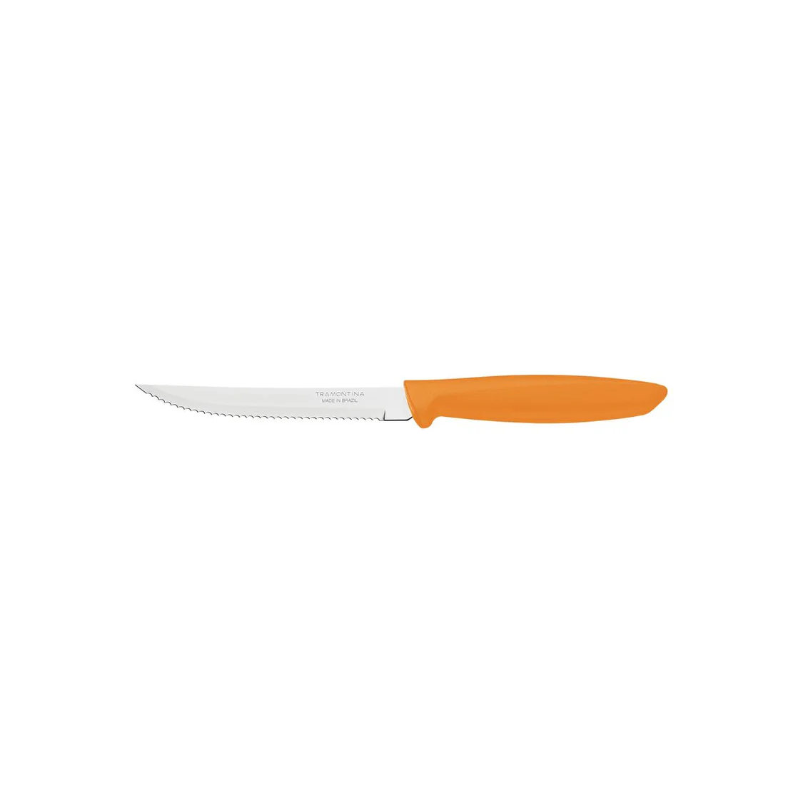 STEAK/FRUIT KNIFE PLENUS 5" ORANGE COLOR HANDLE