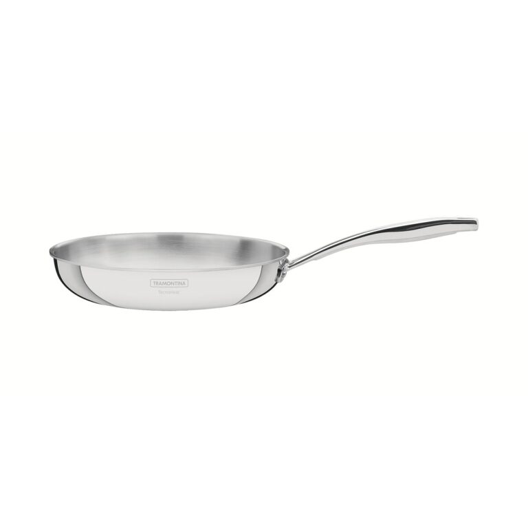 Tramontina Grano 20 cm 1,2 L shallow stainless steel frying pan with tri-ply body and long handle