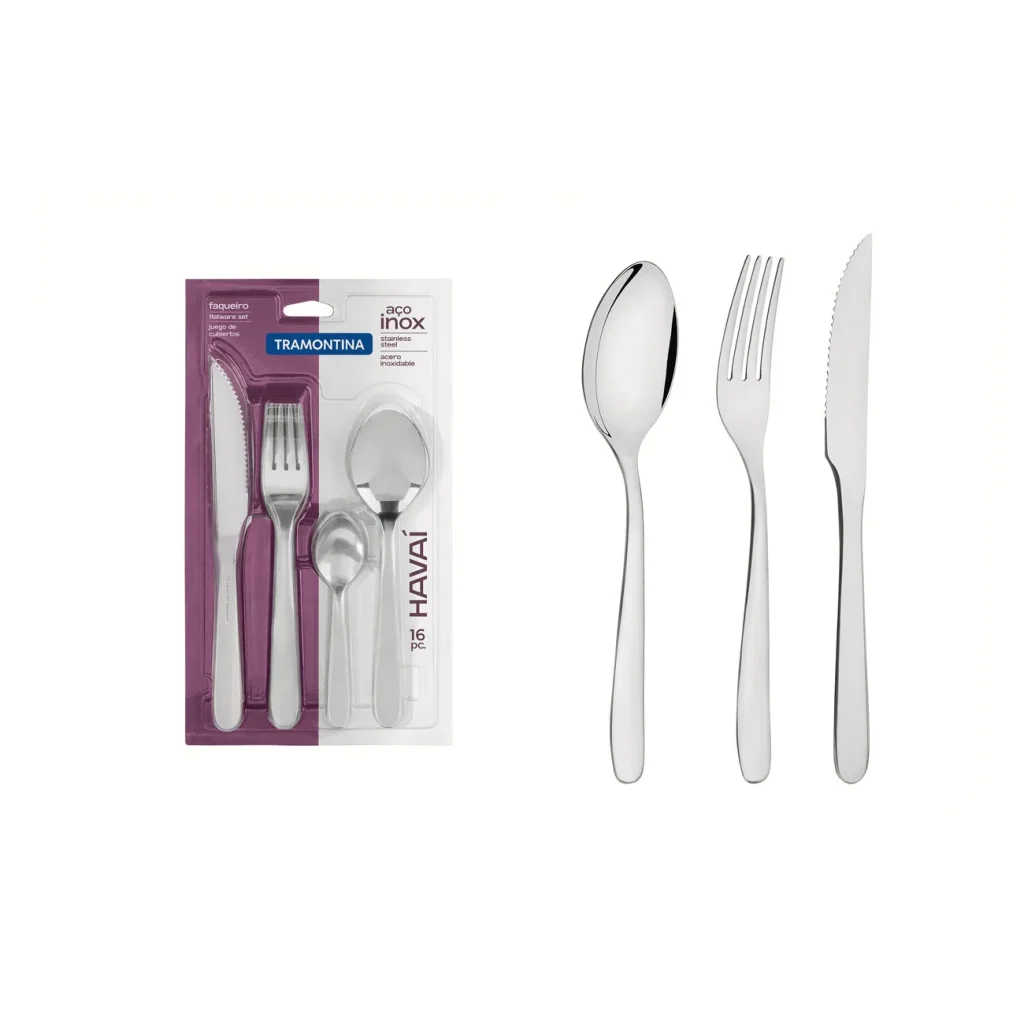 TRAMONTINA HAVAI FLATWARE SET 16 PCS-66905/084