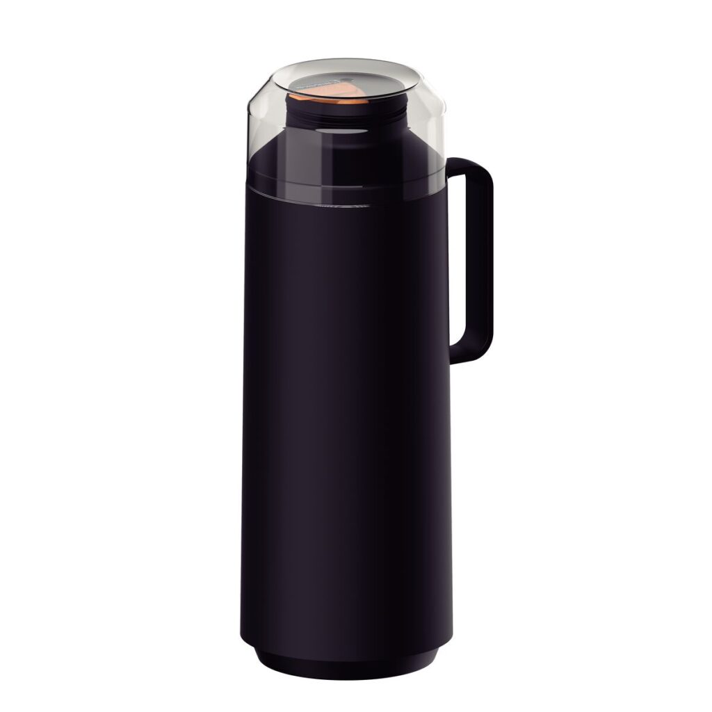 TRAMONTINA EXATA VACUM INSULATED THERMO BOTTLE 1L-BLACK 61637/103