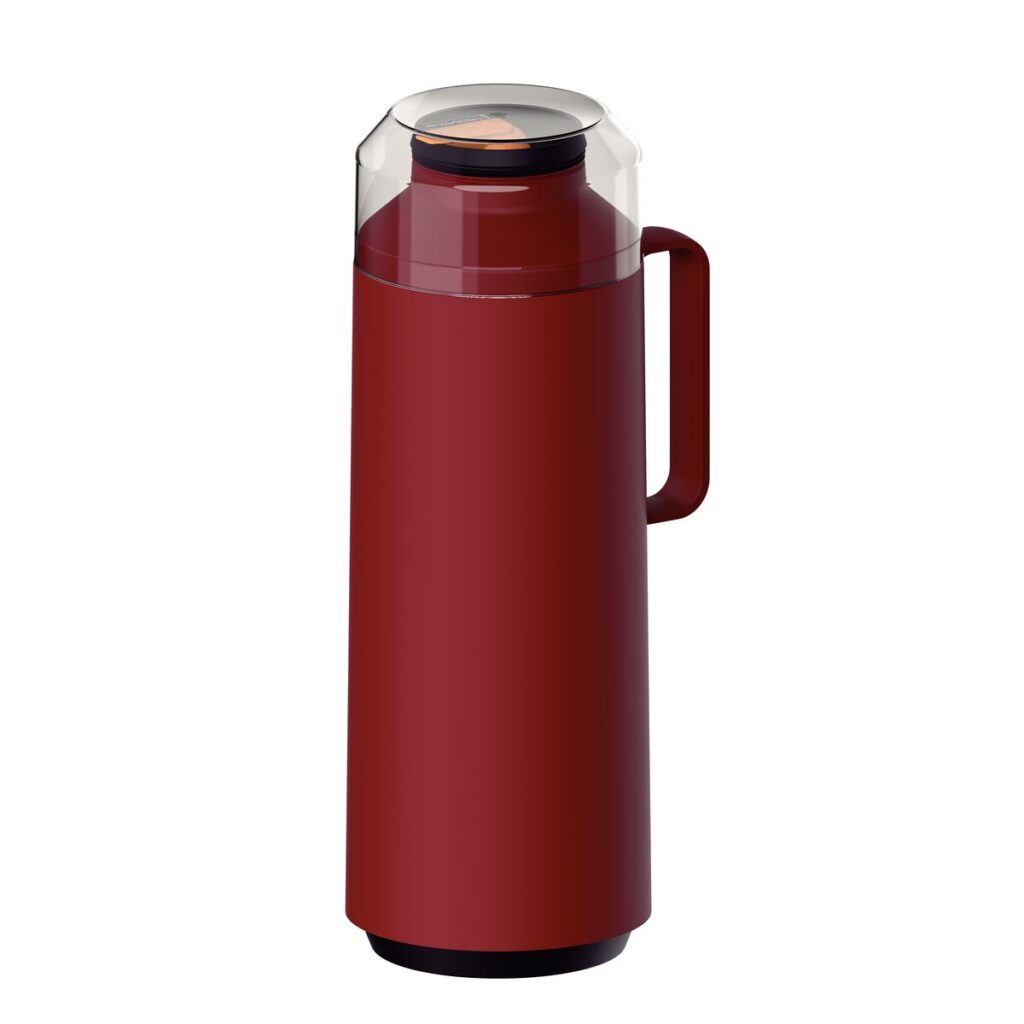 TRAMONTINA EXATA VACUM INSULATED THERMO BOTTLE 1L RED 61637/106
