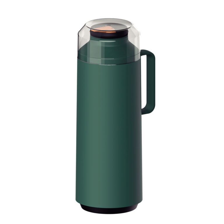 TRAMONTINA EXATA VACUM INSULATED THERMO BOTTLE 1L GREEN 61637/107