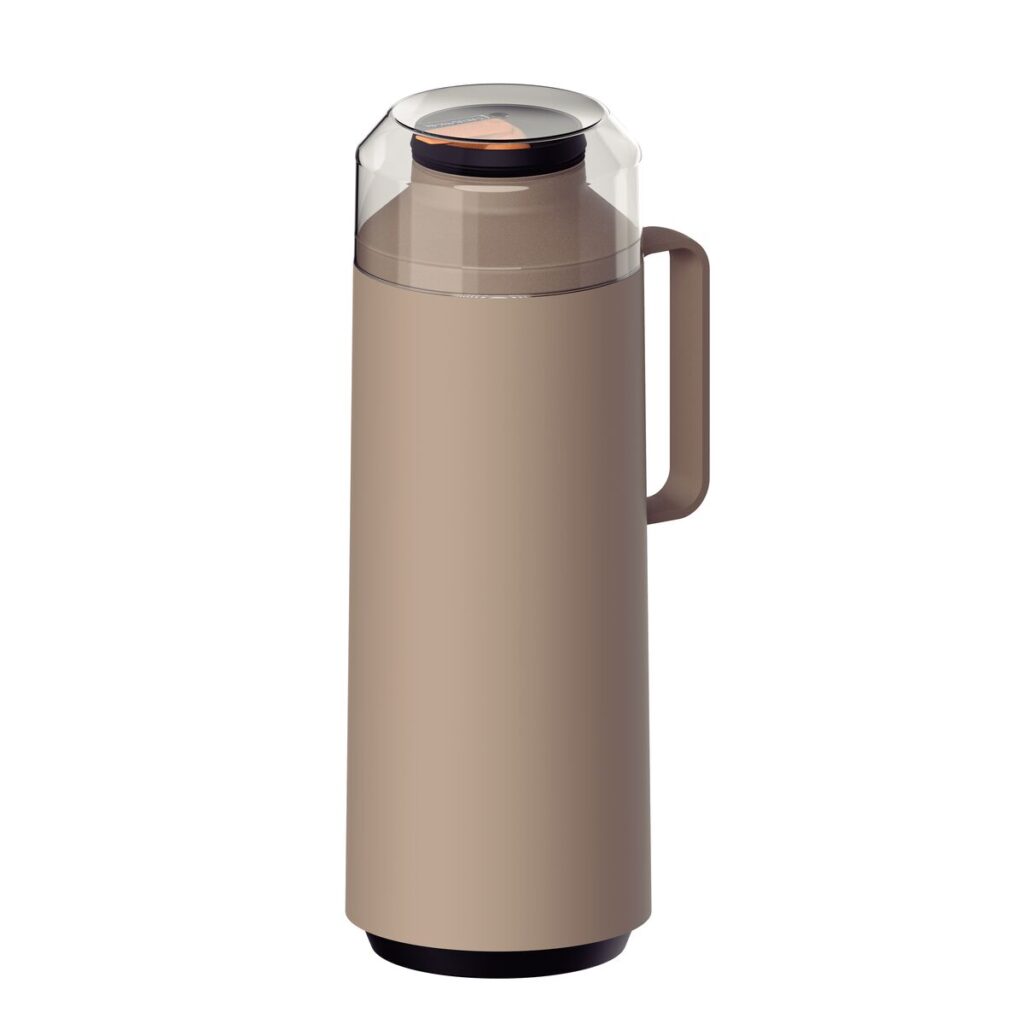 TRAMONTINA EXATA VACUM INSULATED THERMO BOTTLE 1L-BEIGE 61637/108